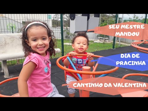 BRINCANDO DE SEU MESTRE MANDOU NO PARQUINHO