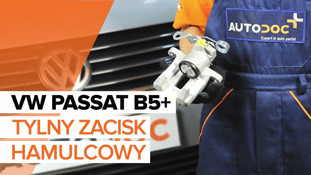 Jak wymienić zacisku hamulcowego tył w VW Passat B5 Variant - poradnik naprawy