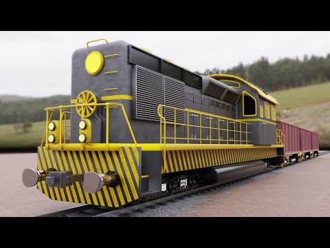 Lego Train Accident will happen - Lego doing overtime duty - Choo choo train kids videos