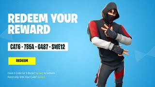 I GOT THE IKONIK SKIN CODES IN FORTNITE! FULL TUTORIAL ON HOW TO GET THE SKIN FOREVER!