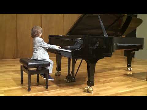 De Bach Au Jazz 2018 - Group A Special Prize: Kerasidis Stelios, 5 years, Greece