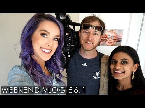 Interview With Local News ABC 13! | weekend vlog 56.1 | LeighAnnVlogs Video