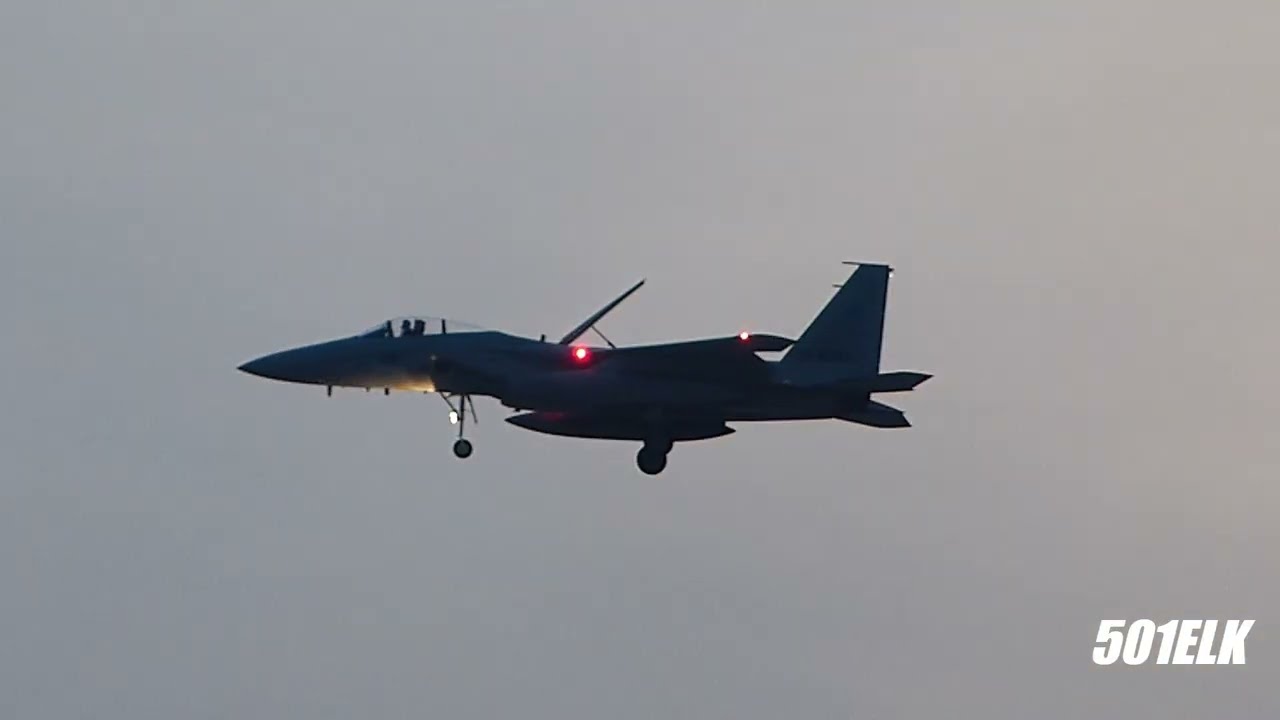 JASDF F-15、F-2(ADTW)夜間訓練・小牧2026.03.24