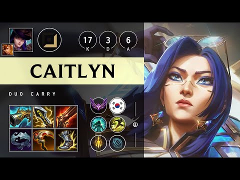 Caitlyn ADC vs Draven - KR Master Patch 25.14