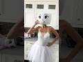 BALLERINA CAPPUCCINA DRINKING CAPPUCCINO