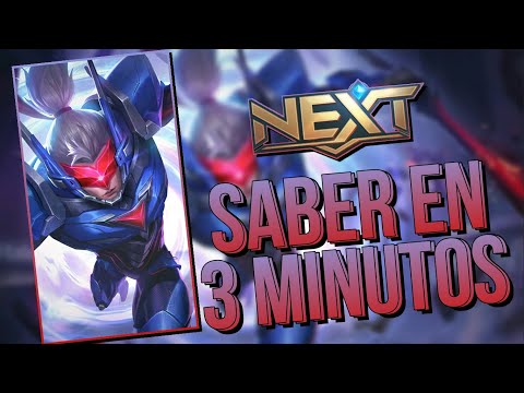 SABER IN 3 MINUTES AFTER REWORK 😱How to use Saber, Saber Guide 🚀 MOBILE LEGENDS NEXT SPANISH