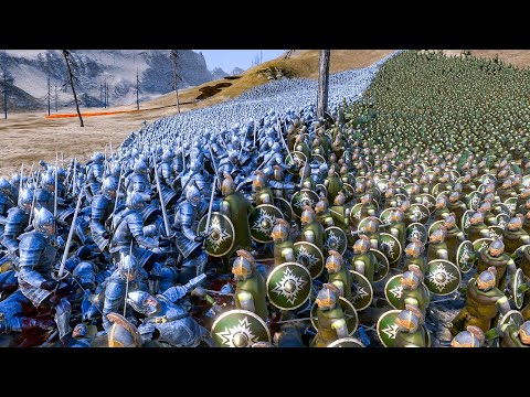 16 000 GondorCaptains VS 15 000 Rohan Soldiers - Ultimate Epic Battle Simulator 2 - UEBS 2