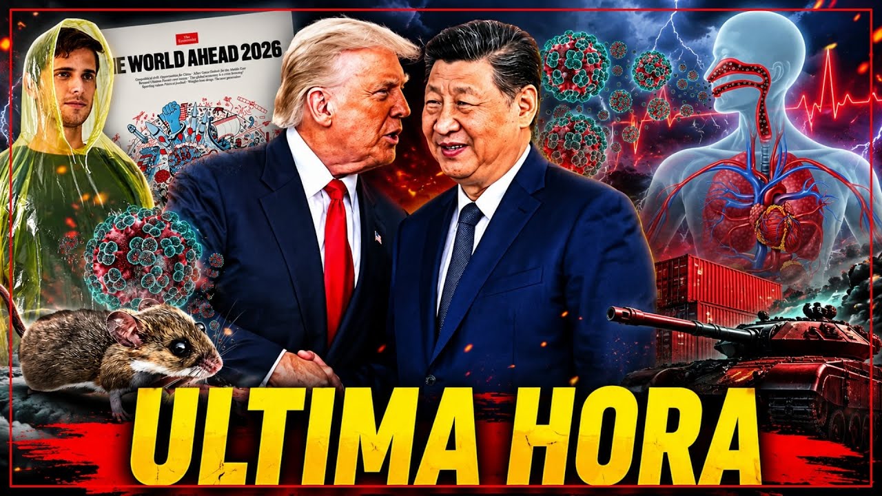 🚨 NOTICIAS: Trump viaja a China mientras crece el miedo al hantavirus... una cortina de humo más