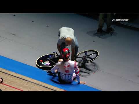 UCI TCL Mallorca 2021 - crash before the start for Kento Yamasaki