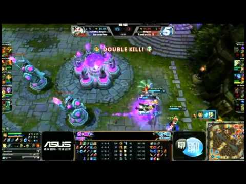 Bebe Ezreal Scores Pentakill VS SF5