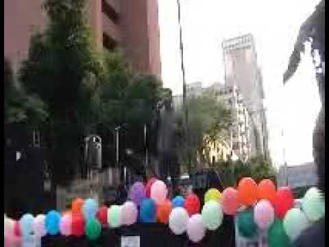 Arturo Reyes en Sabana Grande Caracas Venezuela Reivindicando el talento Nacional