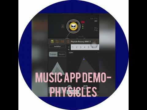 [Music App Demo] Physicles AUv3 (free) and PureAcid percussion (No Talking)