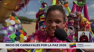 Presidenta Delcy Rodríguez inicia Carnavales 2026