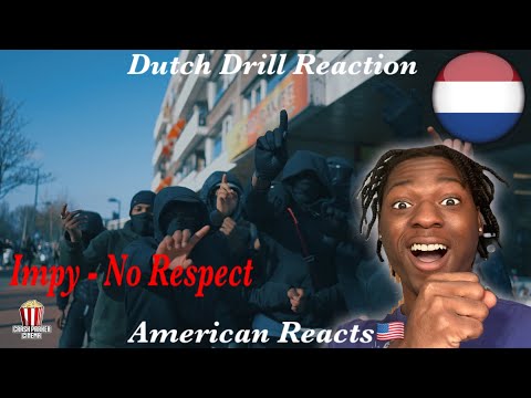 American Reacts to Dutch Drill! #ZQ Impy - No Respect (prod. HARIS) (Music Video) | Crash Parker