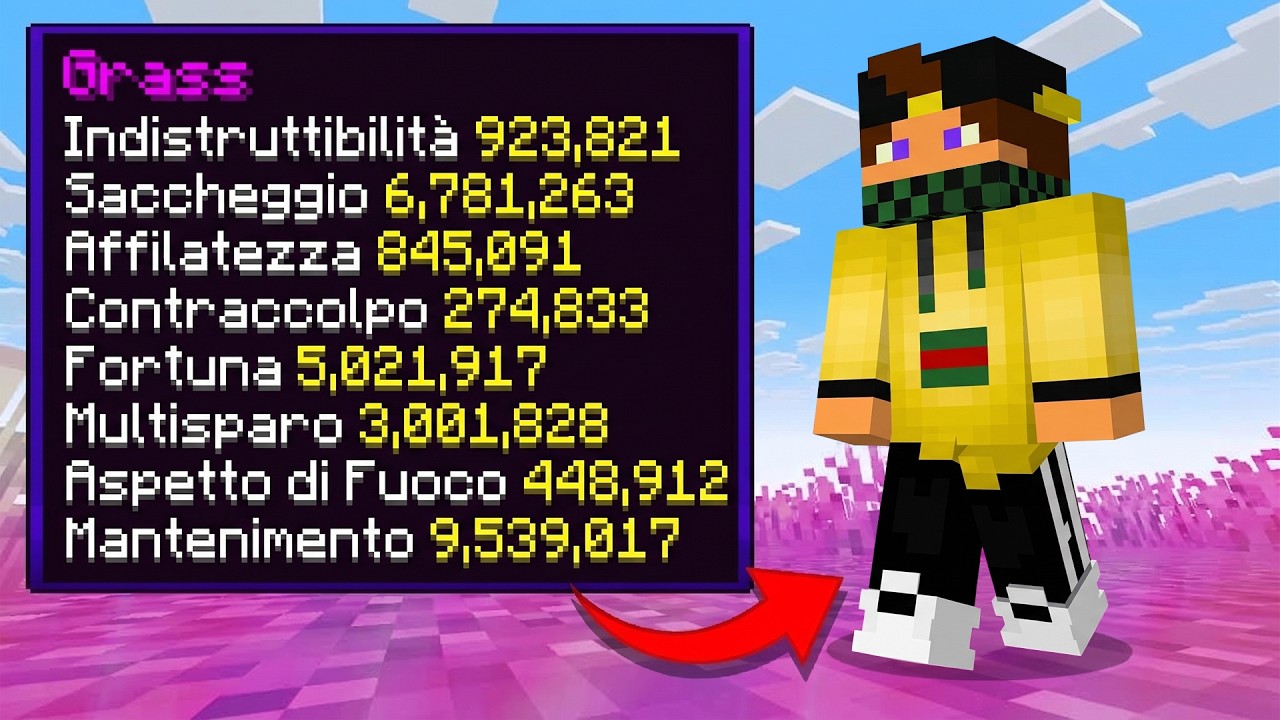 MINECRAFT MA IL TERRENO È INCANTATO