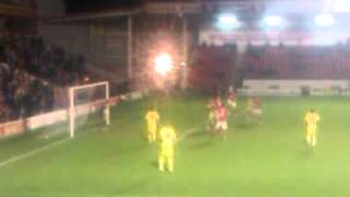 preview picture of video 'walsall v sheff utd 06.03.12 alex nichols winning goal'