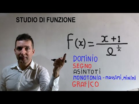 Studio di funzione con esponenziale .Svolgimento passo passo compito d'esame Analisi matematica 1