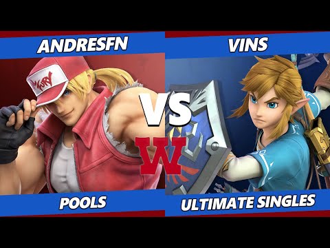 WANTED S4 C3 - AndresFn (Terry) Vs. VinS (Link) SSBU Ultimate Tournament