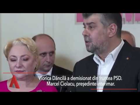 Stiri Mediafax 27 Noiembrie - Viorica Dăncilă, schimbată de la șefia PSD
