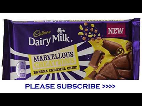 Cadbury Dairy Milk Marvellous Creations Banana Caramel Crisp 200g