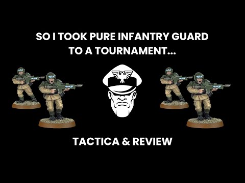 So I Took Pure Infantry Guard To A Tournament... - Competitive 9th Ed. Warhammer 40,000