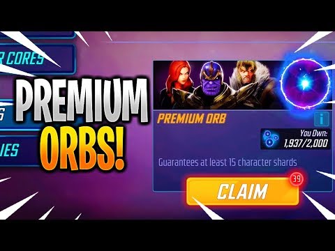 40x Premium Orb Opening! - MARVEL Strike Force - MSF