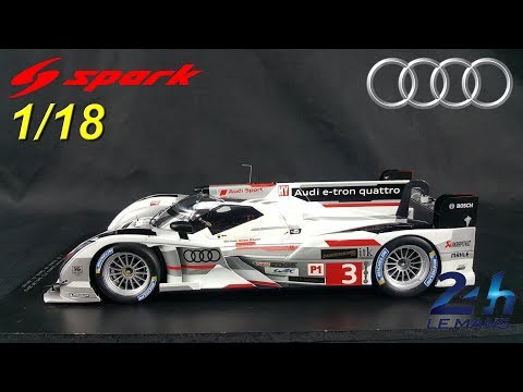 1/18 scale Spark Models - 2013 Audi R18 E-tron Quattro