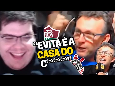 CASIMIRO REAGINDO AO CRAQUE NETO APÓS EMPATE (FLUMINENSE 1X1 CORINTHIANS) | Cortes do Casimito