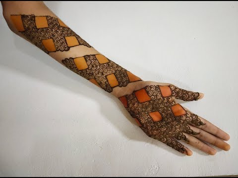 ആർക്കും ഇനി ഇങ്ങനെ മൈലാഞ്ചി ഇടാം || A Simple Henna Design For Beginners Video