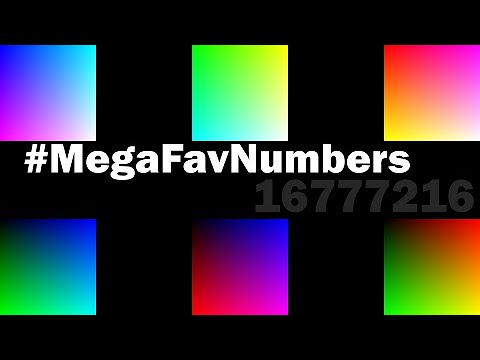 MegaFavNumbers: All you need to go Mega is just 3 bytes