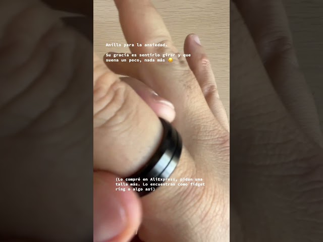 Vídeo relacionado con Yogi Juguete antiestrés, hilanderos para Adultos, Alivio de la ansiedad, ADHD, Add y Autismo, Juguetes silenciosos para Adultos y niños, Cinco tamaños de Anillo (Turquesa-púrpura)