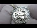 Видеообзор Серебряный кулон знак зодиака "Овен" 3100587о