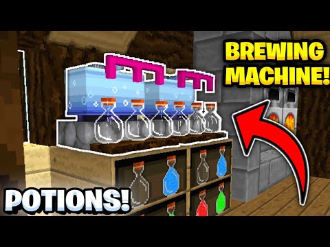 #MultiCraft 🌟 HOW TO USE A BREWING MACHINE! MAKE POTIONS! @XREALM 🐼