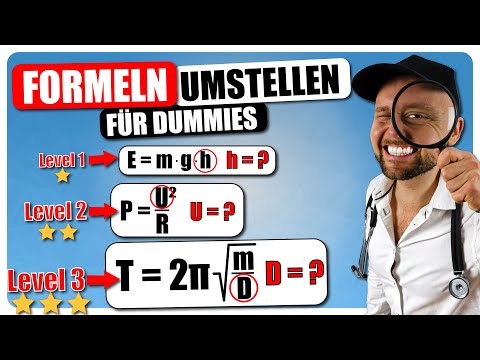 Converting formulas for DUMMIES || Simply explained - From easy to difficult