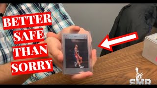 How To SAFELY Remove A Card From A Top Loader | SMR Collectibles TV 07