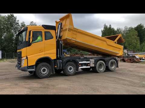 Köp Lastbil Tippflak/ Schaktflak sörling Volvo FH 13 på Klaravik.se
