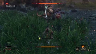音声無　SEKIRO 中ボス倒せないから配信しながらやる