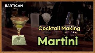 Cocktail Making korea Dry Martini (칵테일 만들기 드라이 마티니)