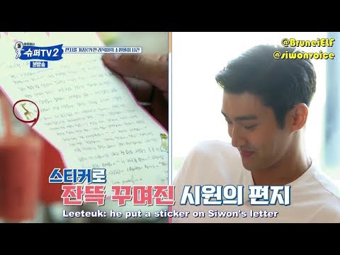 [ENGSUB] 180823 SuperTV S2 EP12 – Ryeowook's letter to Siwon