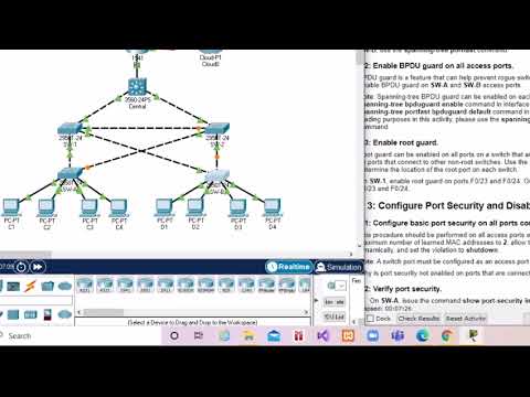 Lab 6.3.1.2: Layer 2 Security Consideration