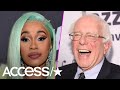 Cardi B Supports Bernie Sanders In Rare Political Post: 'We Let Him Down'