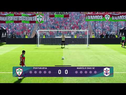 Portuguesa (4) 0x0 (1) Marcílio Dias - Semifinal / Taça Brasil de Clubes eFootball™ 2025