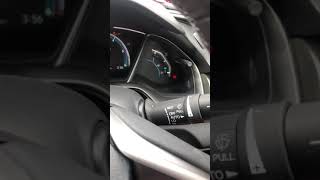 Honda Civic 10th generation immobiliser fault after flat battery        Please subscribe thanks 🙏