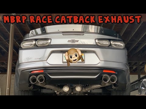 MBRP Race Catback Exhaust for the Camaro SS 1LE