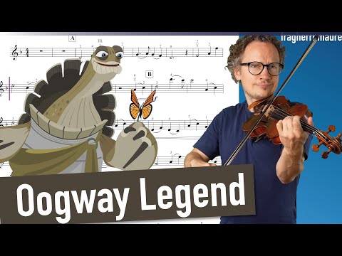 Kung Fu Panda: Oogway Ascends | Violin Sheet Music | Different Tempi