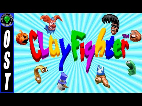Taffy Factory | ClayFighter (SNES) OST | Visualizer