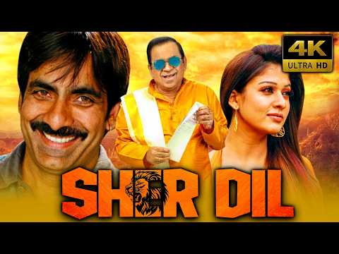 Brahmanandam Birthday Special | Sher Dil (4K) | Superhit Hindi Dubbed Movie | Nayanthara, Sonu Sood