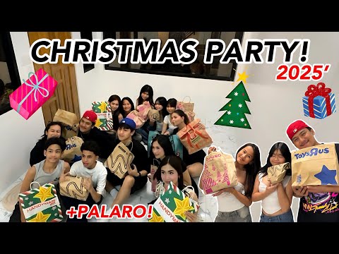 CHRISTMAS PARTY with FAM!! (Exchange Gift + Palaro!) 