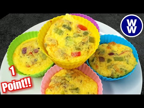 EASY Cottage Cheese Egg Bites🥚🧀 High Protein Low Carb Breakfast Prep | Weight Watchers Recipe | WW
