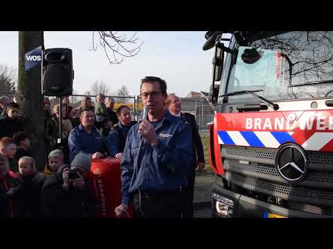 Hypermoderne tankautospuit in Den Hoorn